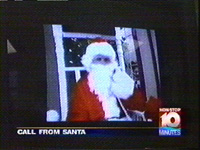 Santa Claus on TV